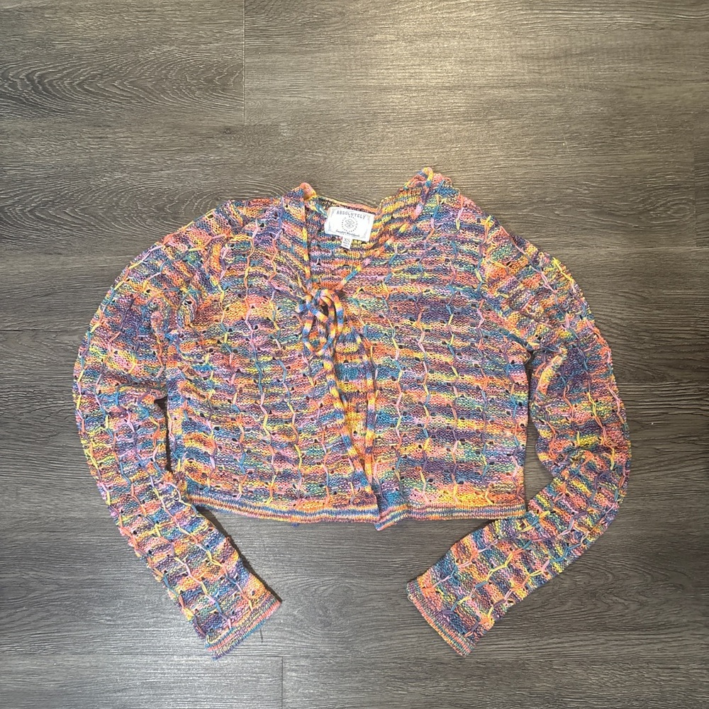 Absolutely Colorful Knit Women's Cardigan